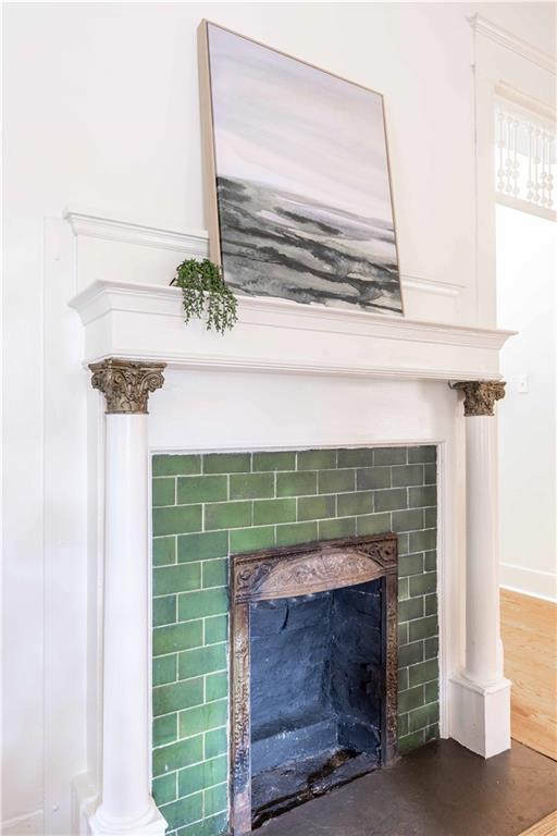 680 Grady Place Southwest Atlanta, GA 30310 - Photo 13 of 54 a closeup of a fireplace