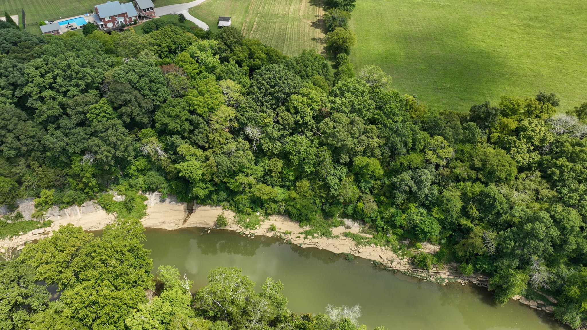 0 Hardison Mill Road Columbia, TN 38401 - Photo 7 of 9 an aerial view of residential houses with outdoor space and trees