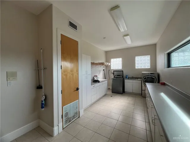 a room with furniture and a window