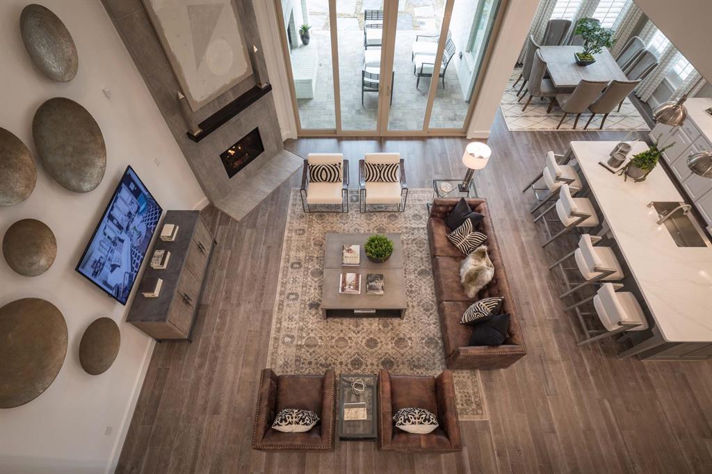 931 Fallkirk Drive Prosper, TX 75078 - Photo 6 of 7 walk in closet with wooden floor