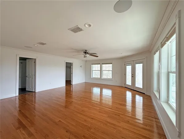 a view of a fireplace