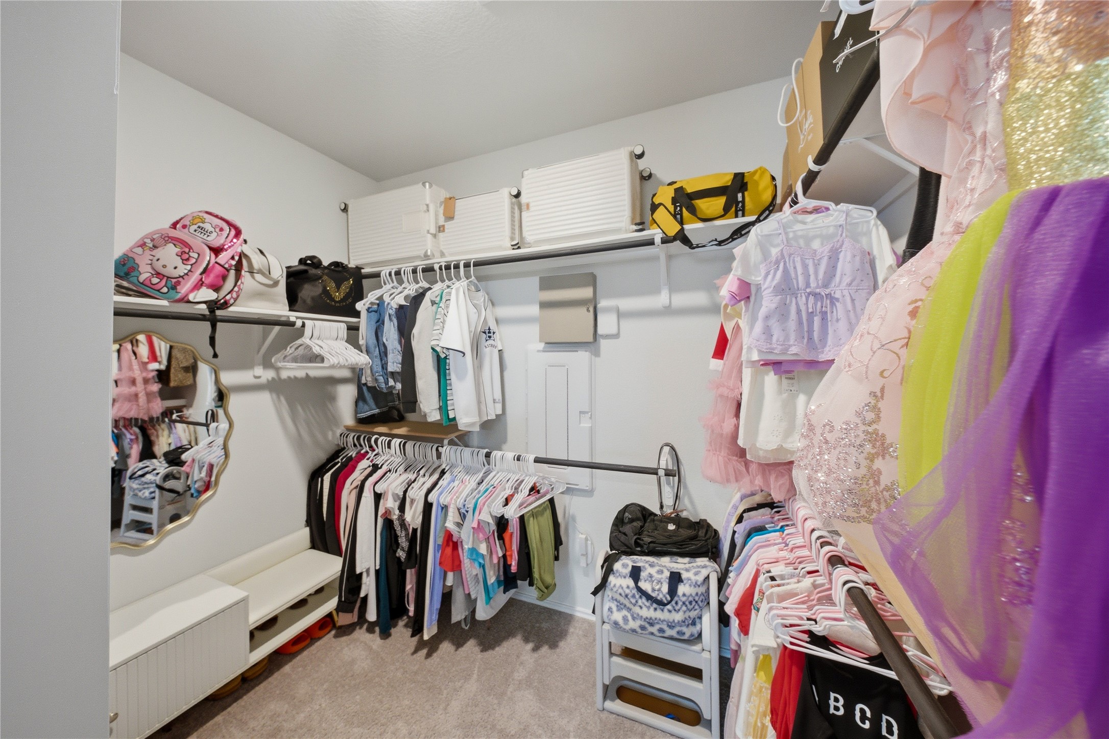 1622 Homewood Point Lane Rosharon, TX 77583 - Photo 32 of 41 a view of walk in closet with clothes and shoes