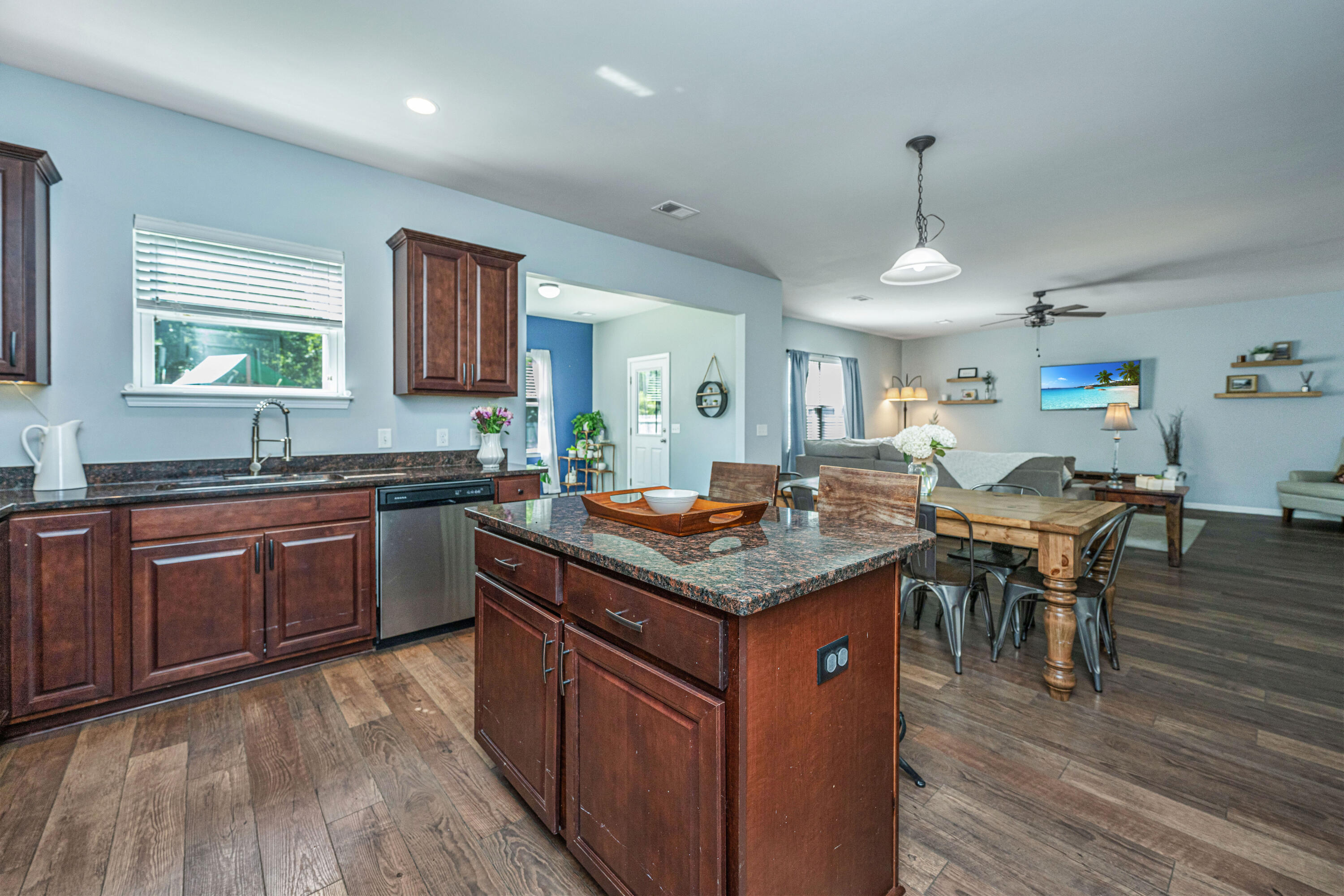 2011 Elvington Road Johns Island, SC 29455 - Photo 12 of 54 Kitchen to DR and Sunroom