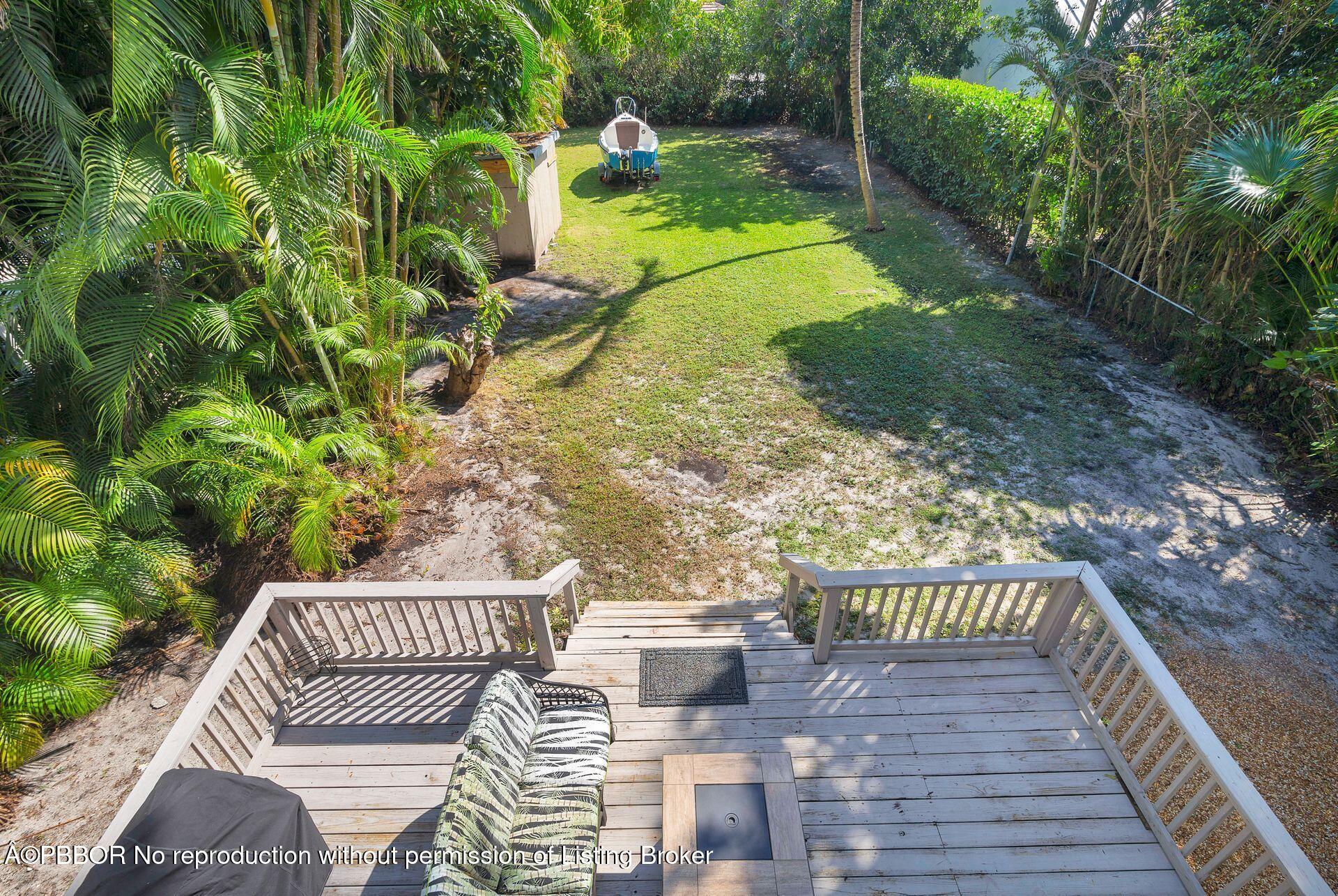 4112 Washington Road West Palm Beach, FL 33405 - Photo 25 of 41 a view of balcony with wooden floor