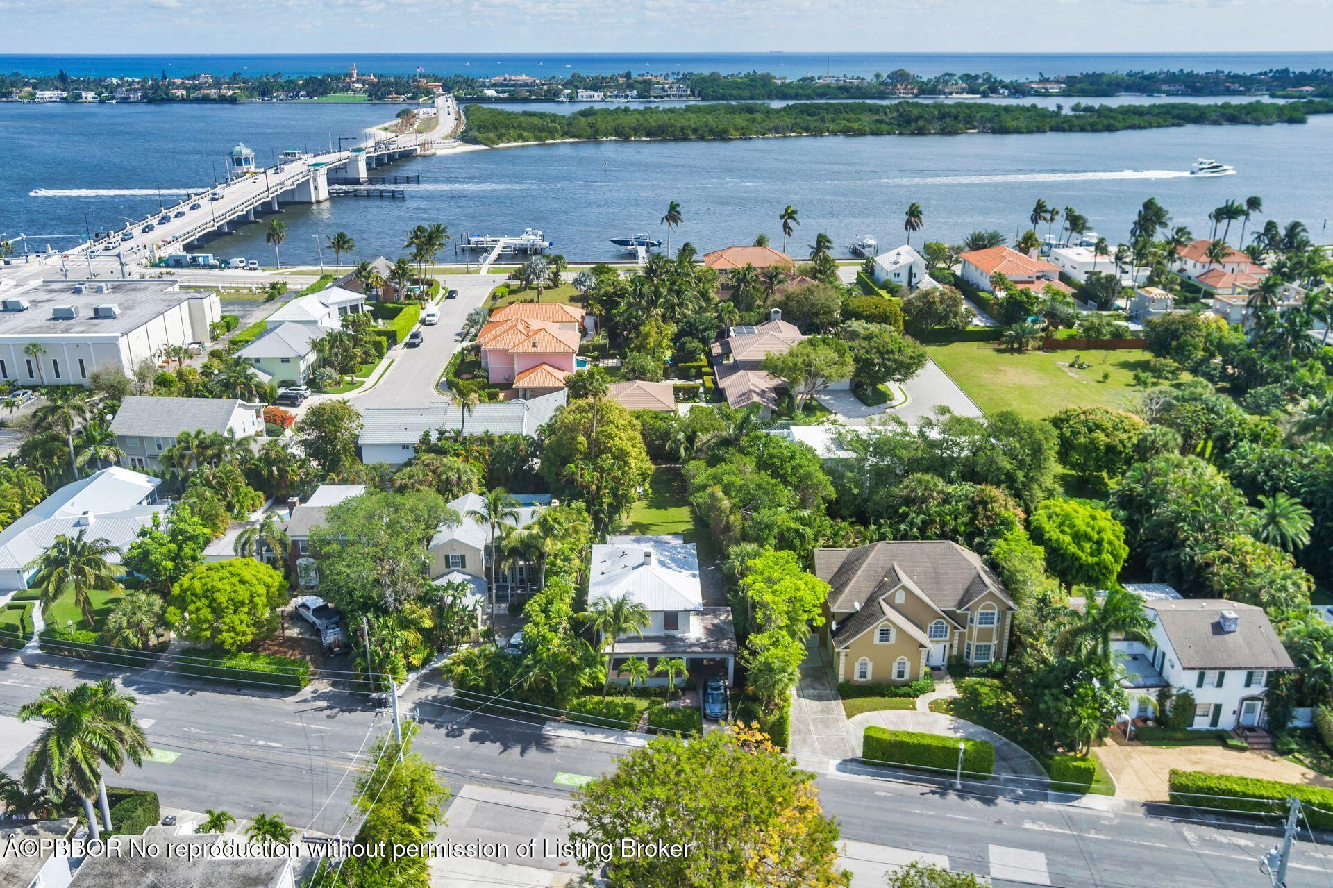 4112 Washington Road West Palm Beach, FL 33405 - Photo 38 of 41 an aerial view of a house with a lake view