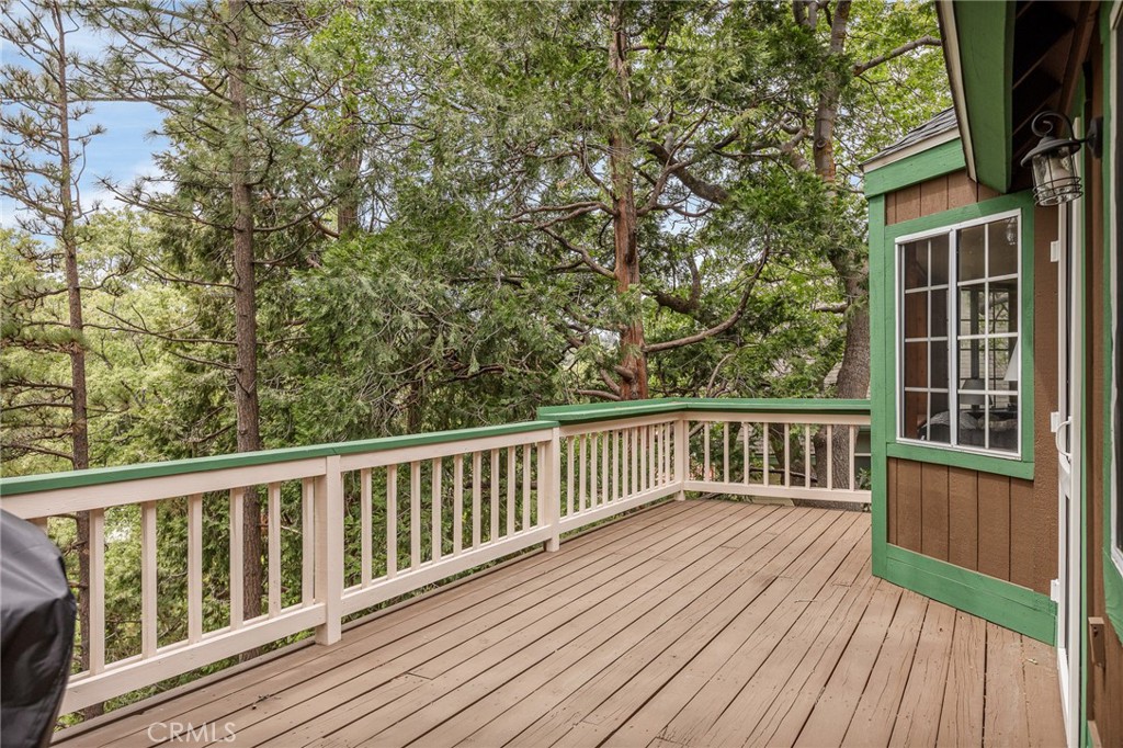 1108 Grass Valley Road Lake Arrowhead, CA 92352 - Photo 45 of 70 Back Deck off Living Room