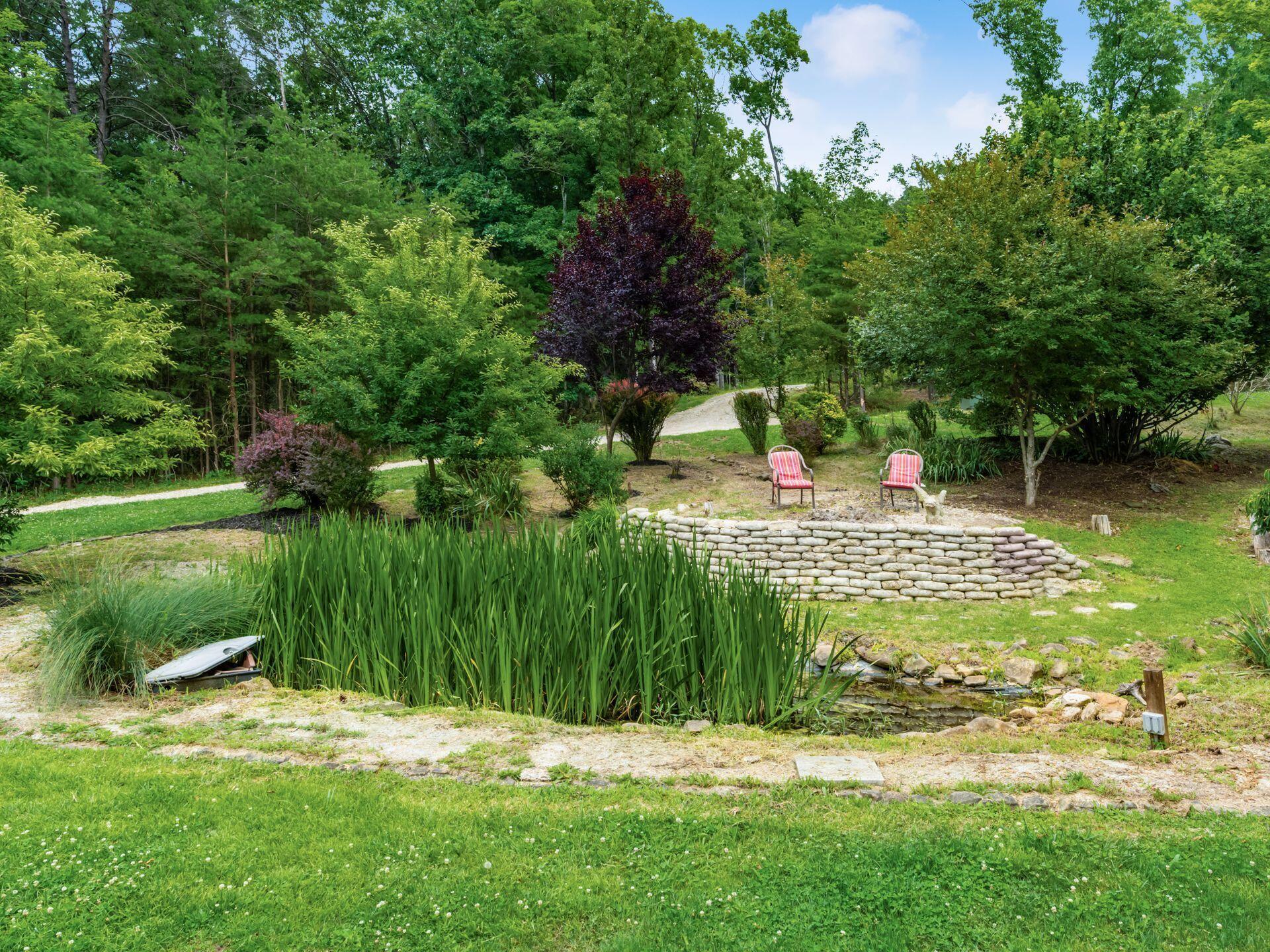422 Debord Road Waverly, OH 45690 - Photo 4 of 57 Front Yard Pond