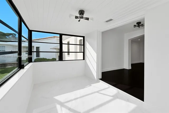 a view of front door