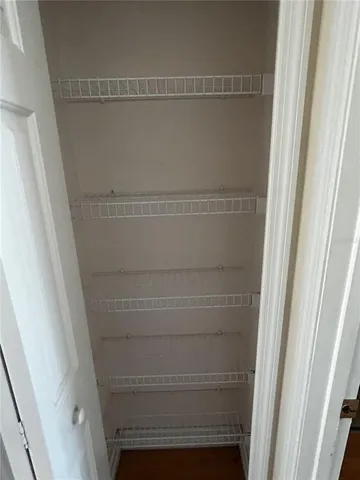 a view of storage and utility room