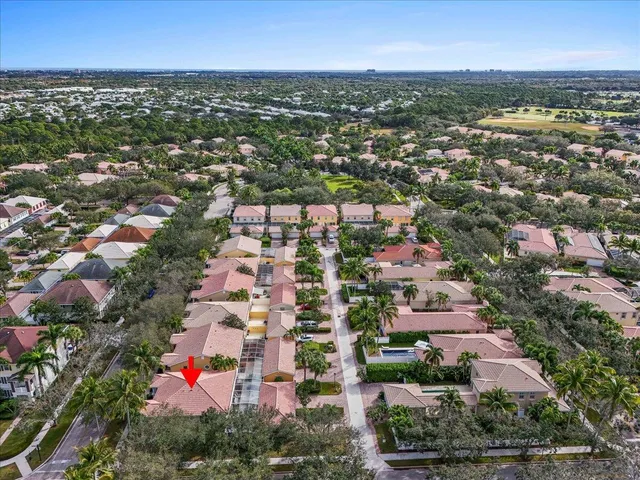 an aerial view of a city with lots of residential buildings