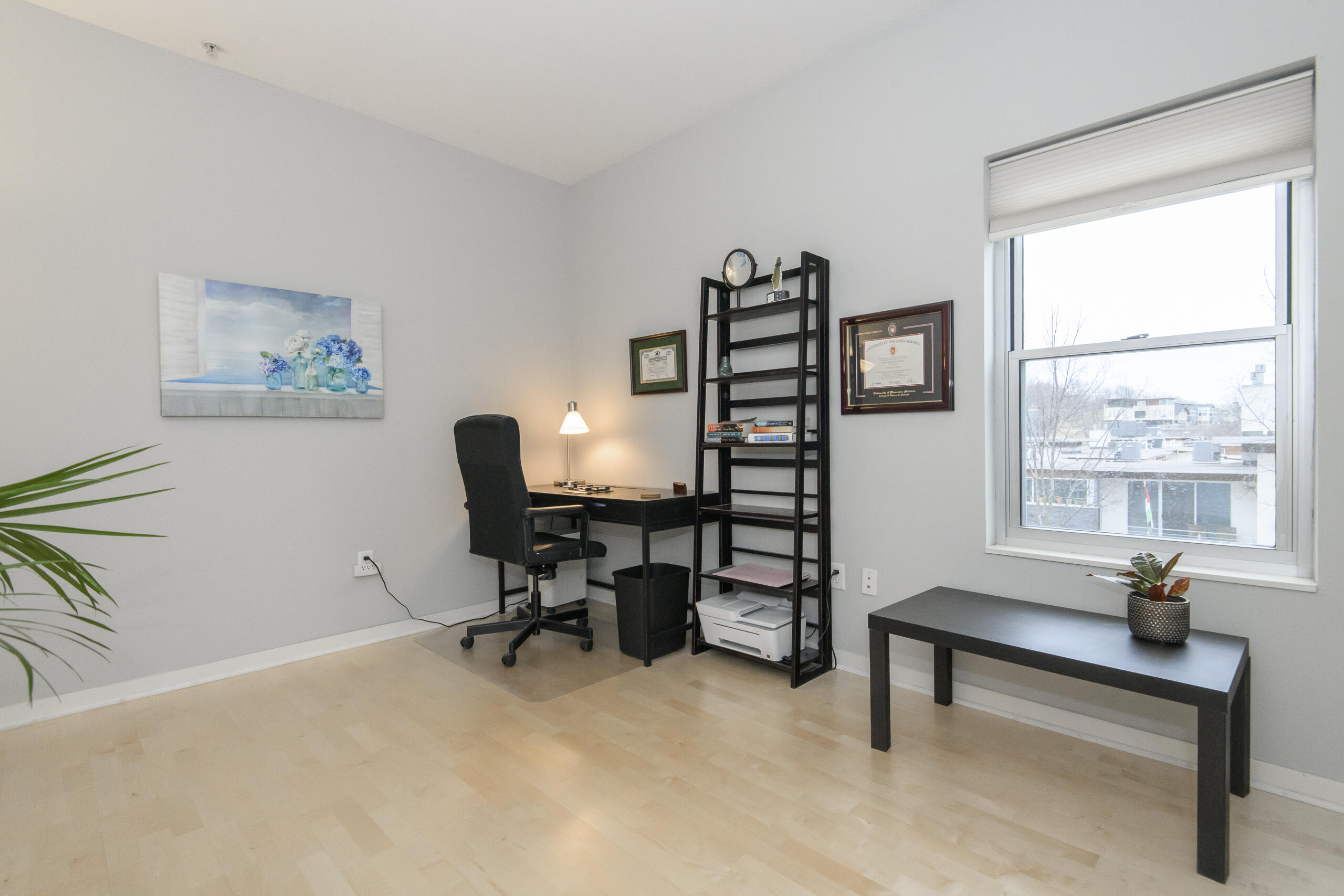 1902 North Commerce Street, Unit 308 Milwaukee, WI 53212 - Photo 15 of 31 Bedroom #2 w/Beautiful Hardwood Floors