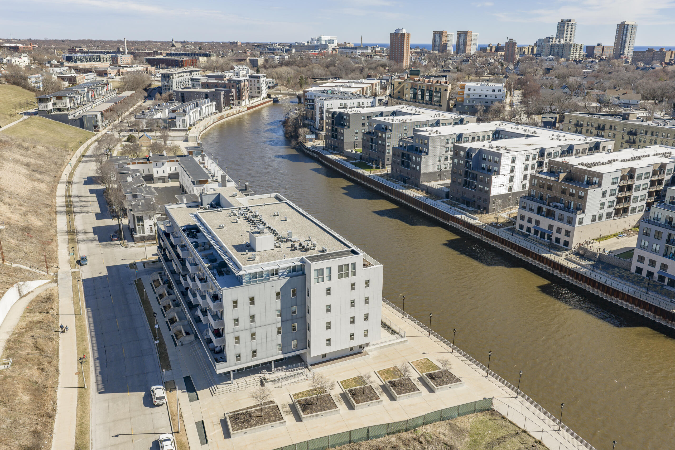 1902 North Commerce Street, Unit 308 Milwaukee, WI 53212 - Photo 28 of 31 Aerial Views