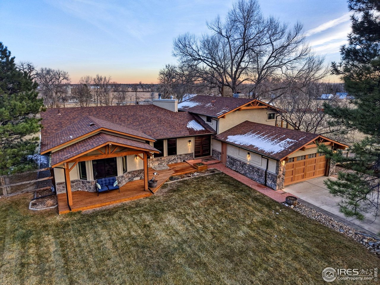 12212 Cash Road Longmont, CO 80503 - Photo 46 of 47 an aerial view of a house