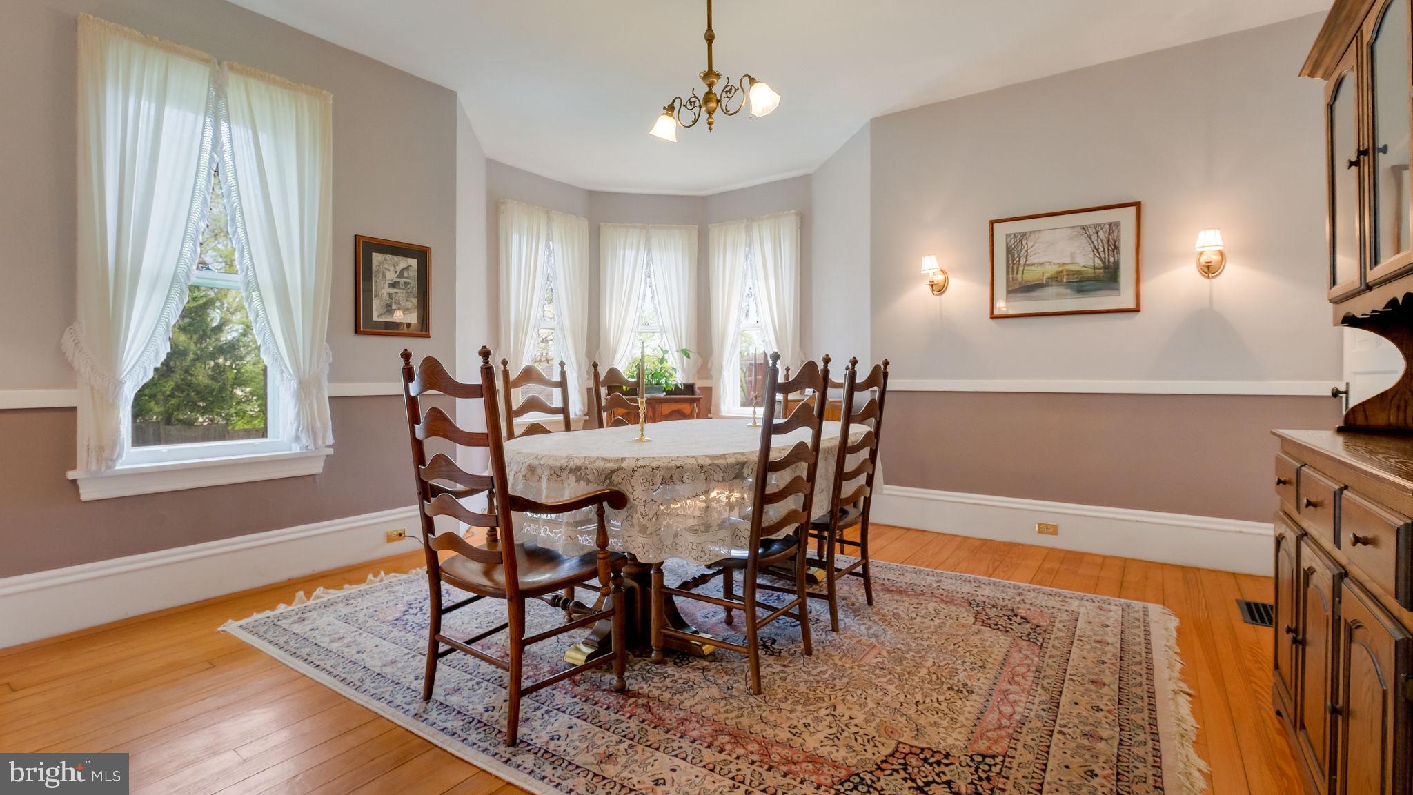 130 Woodland Road Wyncote, PA 19095 - Photo 11 of 37 DINING room- perfect for holiday entertaining