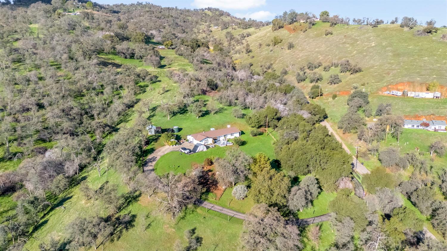 29668 Seminole Road Tollhouse, CA 93667 - Photo 19 of 28 a view of a bunch of flowers and trees