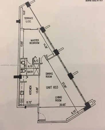$2,100 | 1 Glen Royal Parkway, Unit 603, Miami, FL 33125