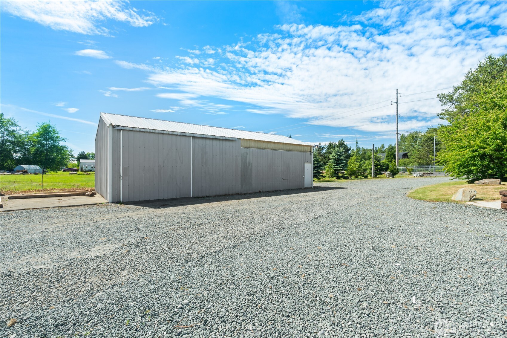 3471 Birch Bay Lynden Road Custer, WA 98240 - Photo 27 of 38 a view of a backyard