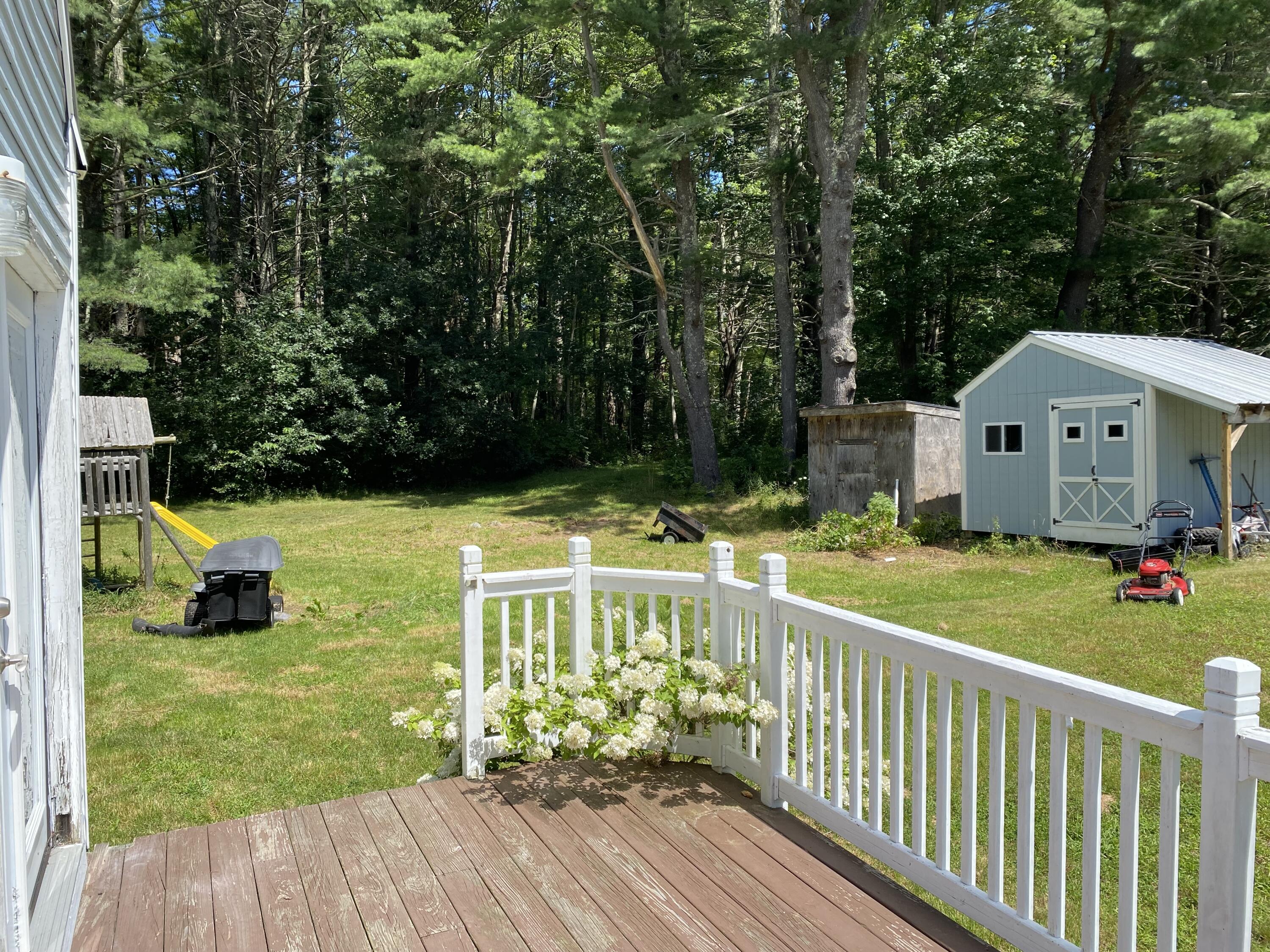 12 Burnham School Road Arundel, ME 04046 - Photo 18 of 21 12 burnham - sheds from deck