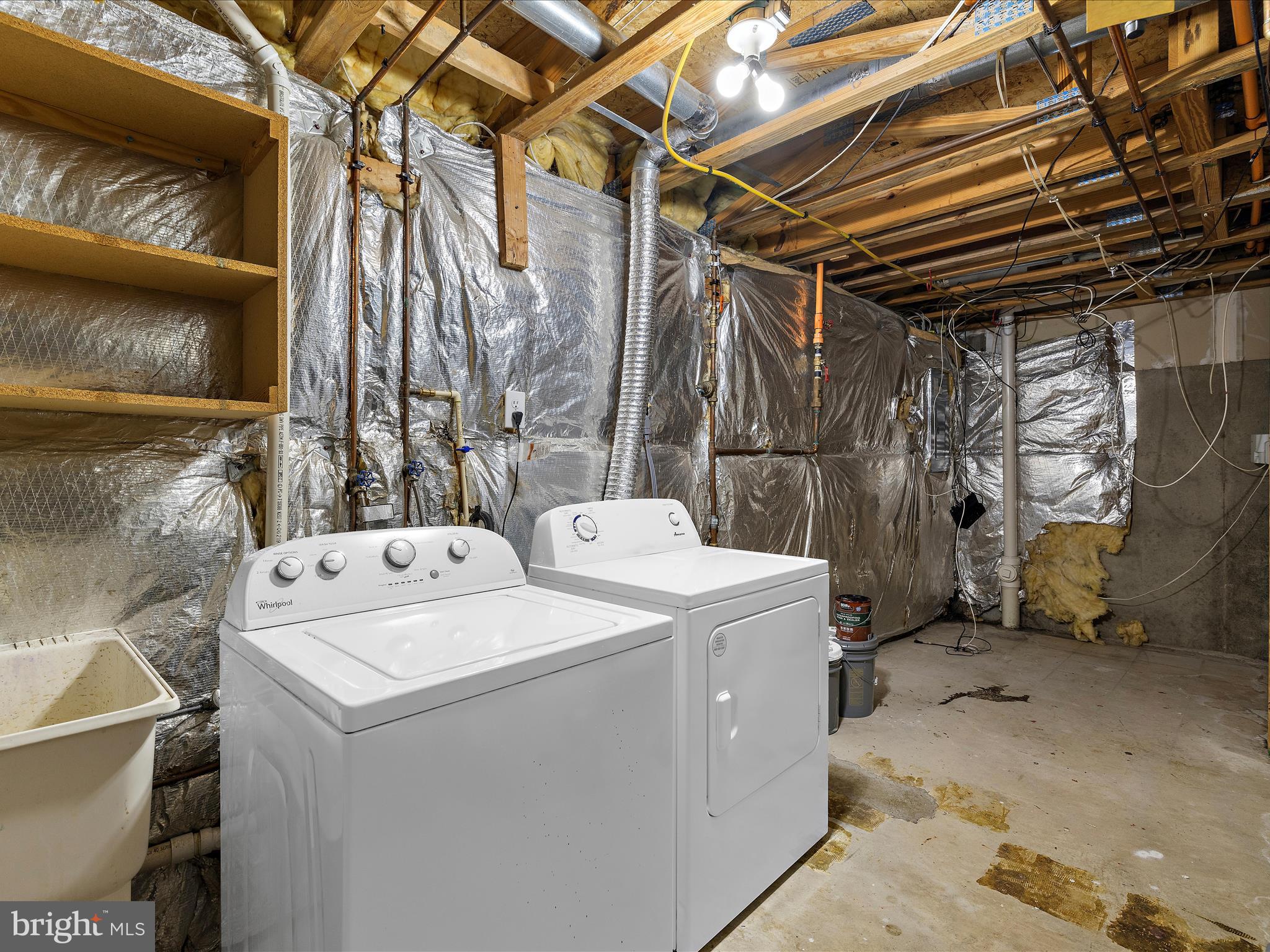 22 Royalty Circle, Unit 22 Owings Mills, MD 21117 - Photo 28 of 37 Lower Level Laundry Room