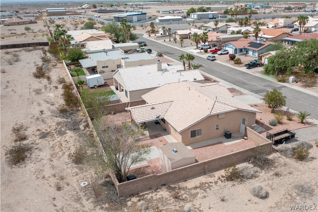 5762 Ruth Drive Fort Mohave, AZ 86426 - Photo 26 of 29 an aerial view of a house with a yard
