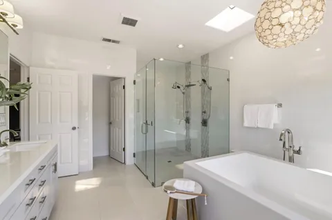 a view of a room with shelf