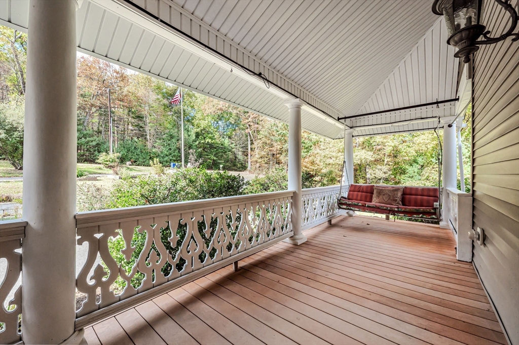 199 Chapin Road Hampden, MA 01036 - Photo 13 of 42 a view of deck with wooden floor and outdoor seating