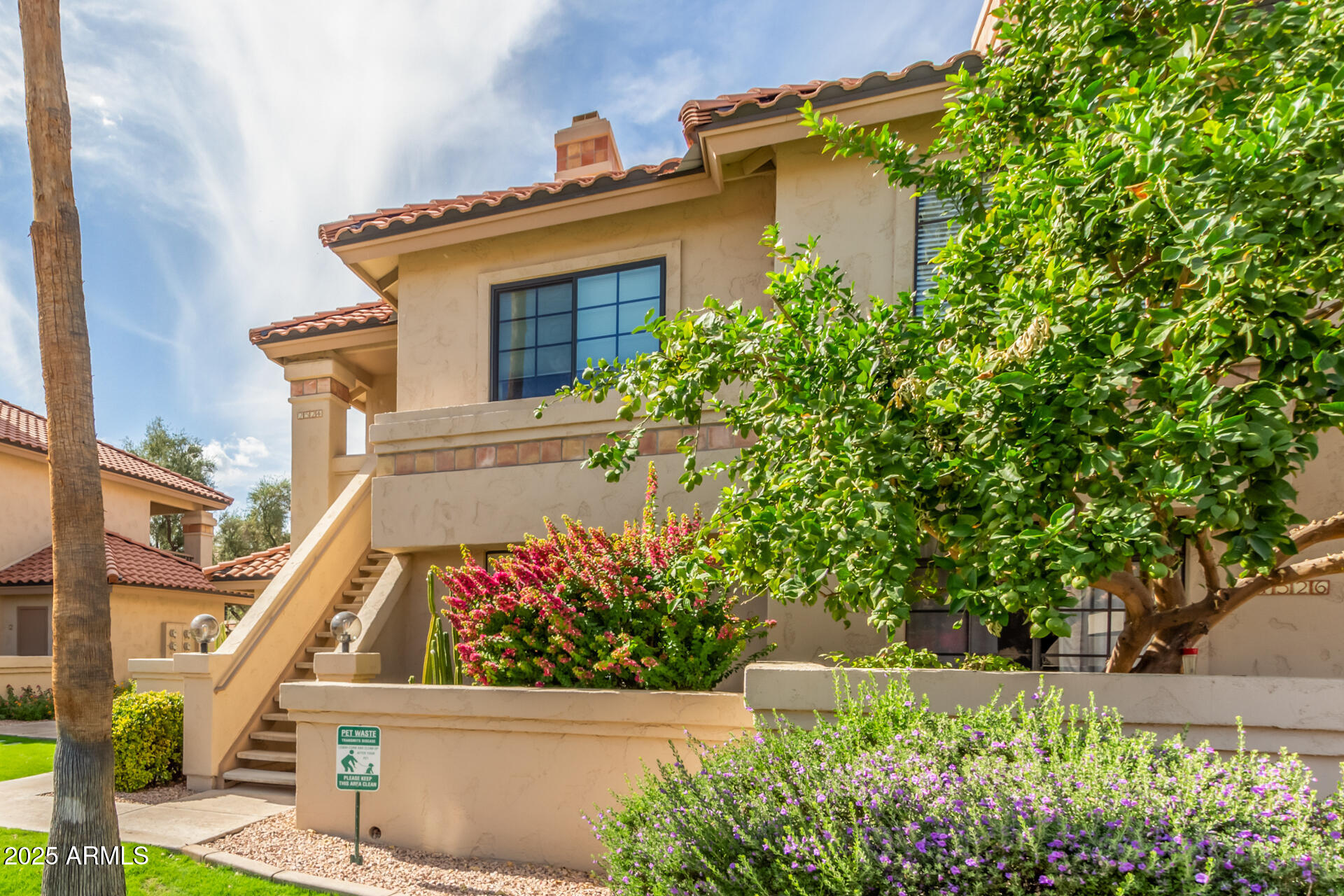9711 East Mountain View Road, Unit 2524 Scottsdale, AZ 85258 - Photo 6 of 48 front view of a house with a small yard