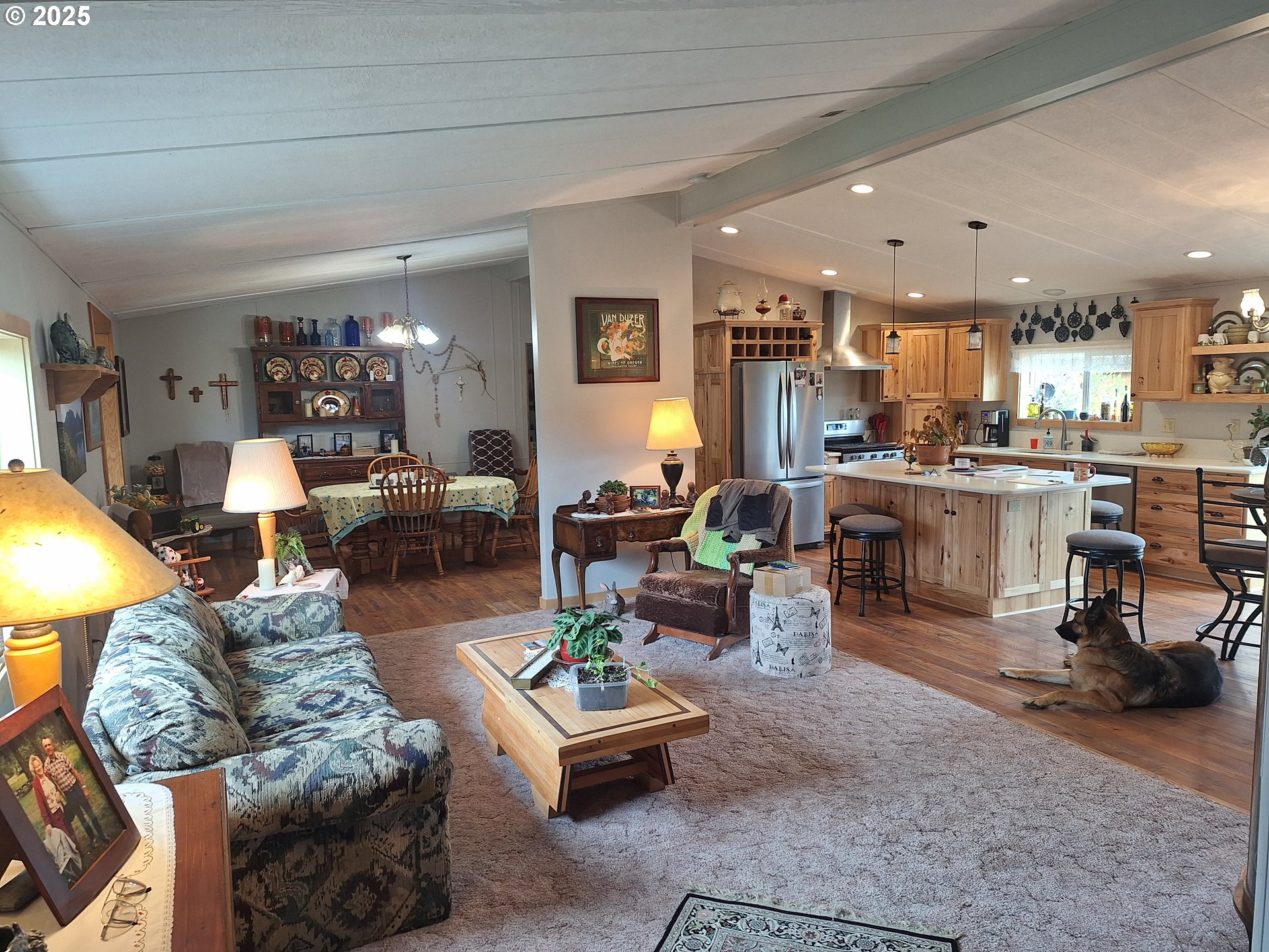 64929 Hurricane Creek Road Enterprise, OR 97828 - Photo 2 of 22 a living room with furniture and a large window