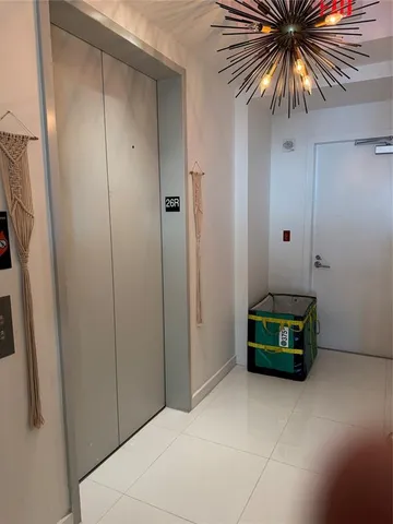 a view of entryway with closet