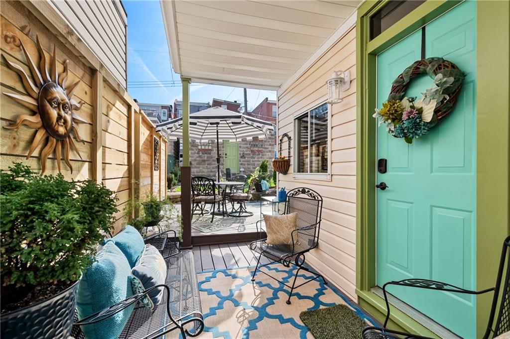 255 Edmond Street Pittsburgh, PA 15224 - Photo 41 of 50 a view of outdoor living room and patio