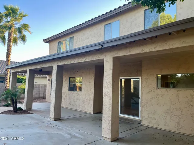 front view of the house