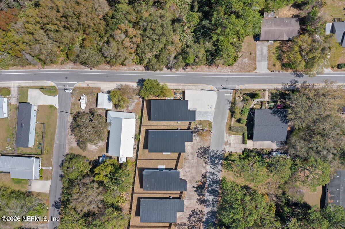 800 9th Street St. Augustine, FL 32084 - Photo 44 of 45 an aerial view of a house with a yard