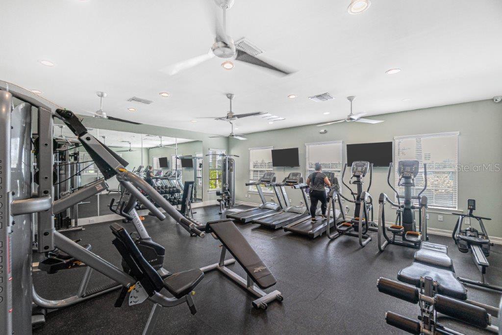 25525 Gorham Lane Punta Gorda, FL 33950 - Photo 22 of 34 a view of a room with gym equipment