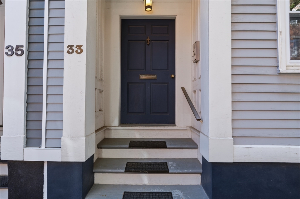 33 Mystic Street, Unit 3 Boston, MA 02129 - Photo 20 of 21 a view of entryway with a front door