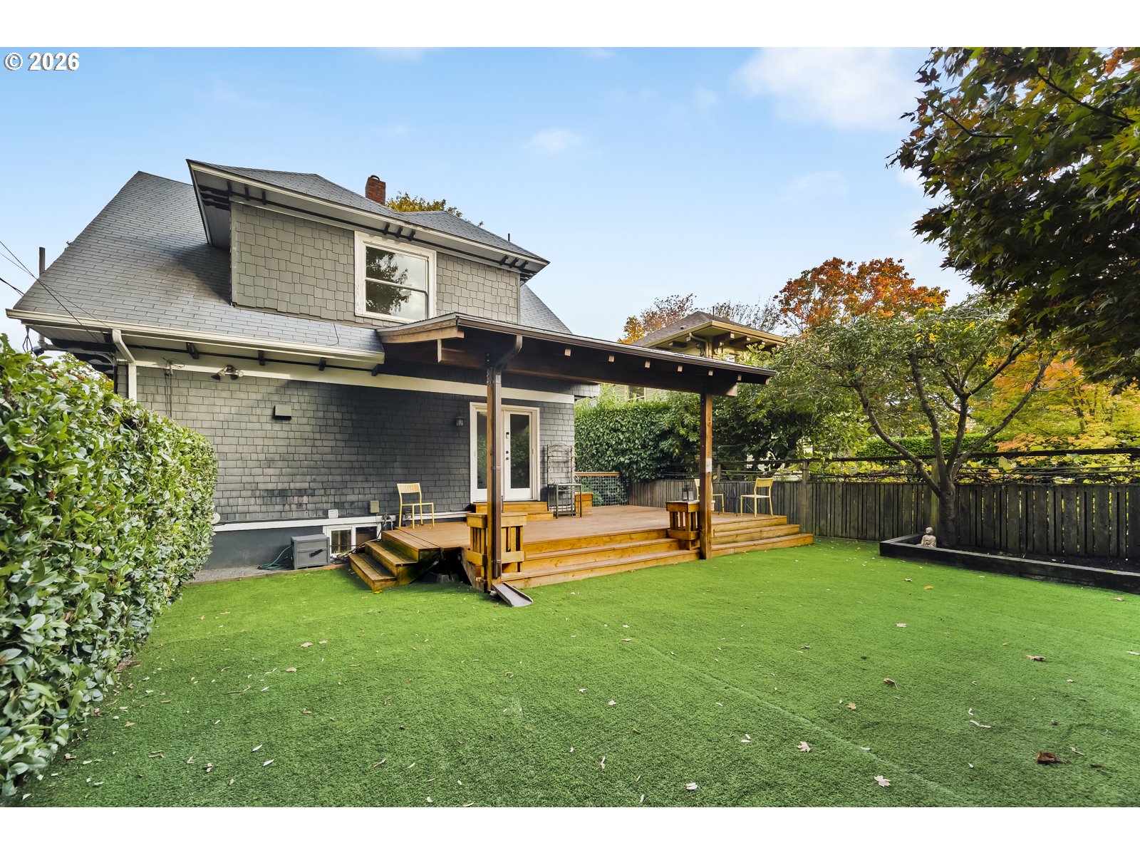 5015 Northeast Cleveland Avenue Portland, OR 97211 - Photo 24 of 28 Backyard