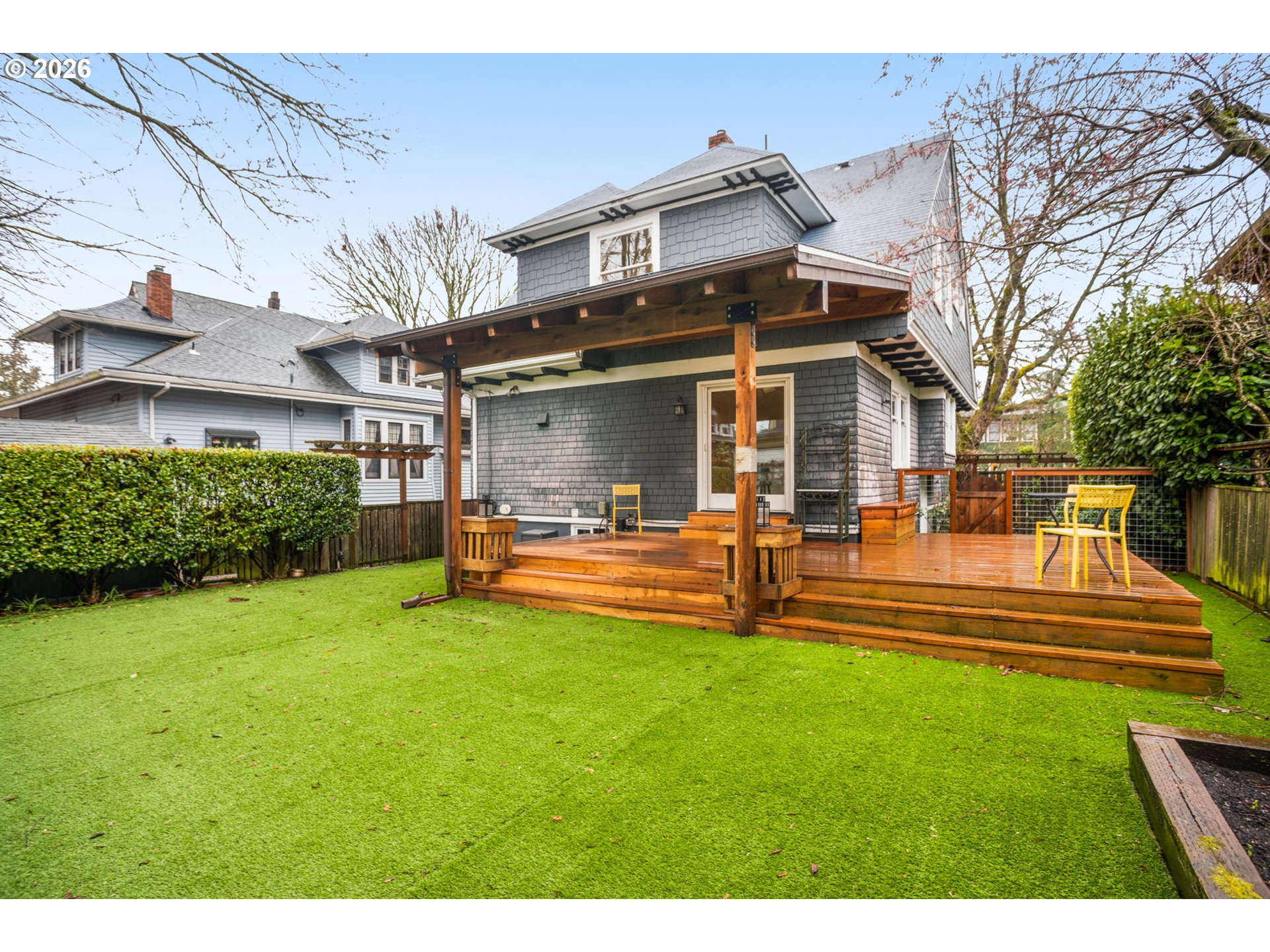 5015 Northeast Cleveland Avenue Portland, OR 97211 - Photo 25 of 28 Backyard
