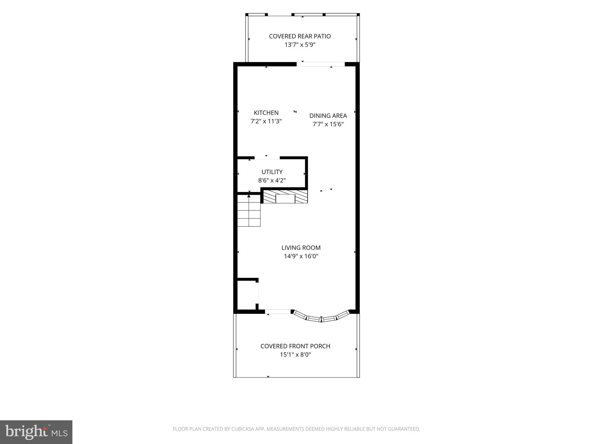 2044 Larkhall Road Dundalk, MD 21222 - Photo 2 of 4 Main level floorplan