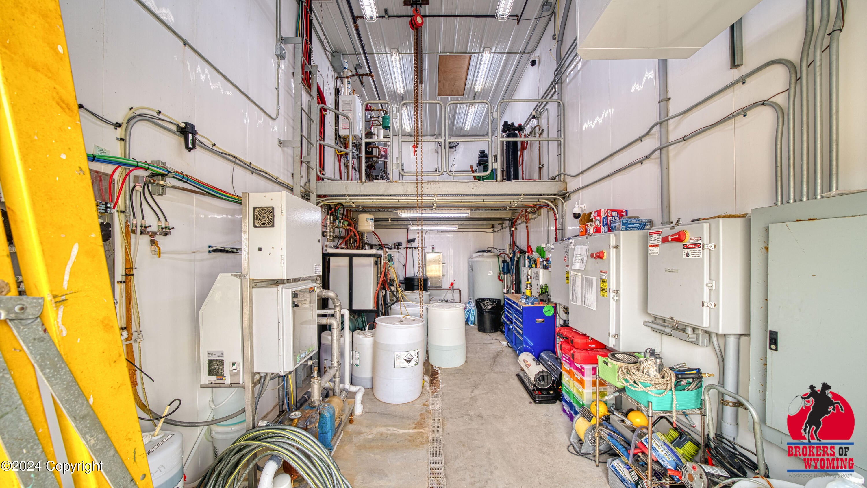 226 Pine Haven Road Moorcroft, WY 82721 - Photo 14 of 20 Car Wash Mechanical Room