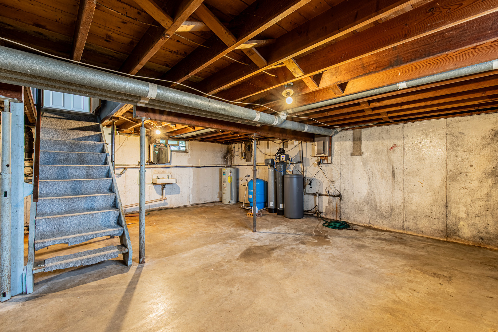 4705 East 7th Road Earlville, IL 60518 - Photo 11 of 21 a view of a room with wooden walls