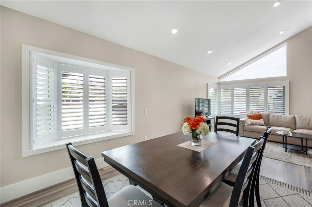 109 Cinnamon Ridge Road Brea, CA 92821 - Photo 15 of 67 Dining room including bay window and plantation shutters.