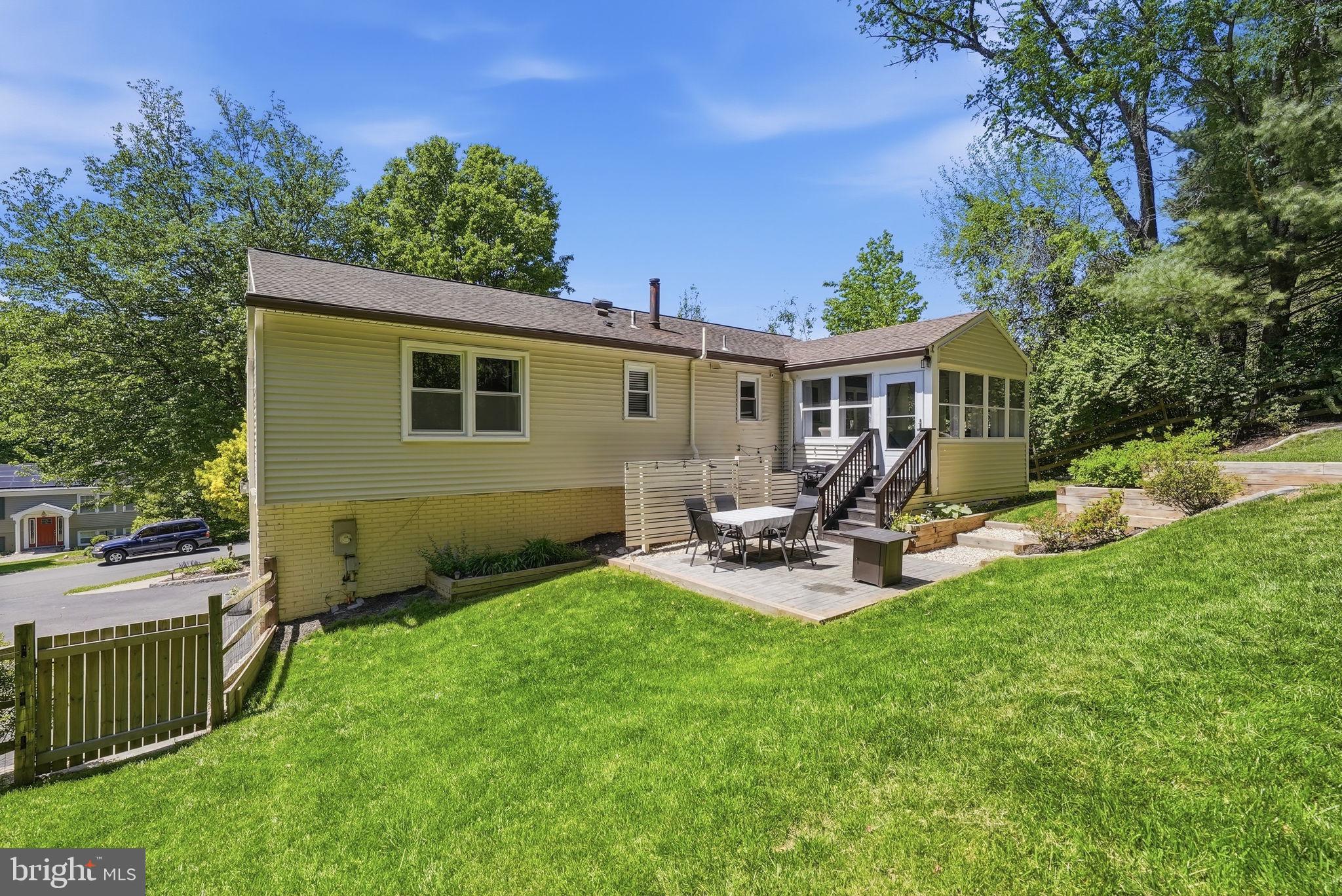 1811 Cranberry Lane Reston, VA 20191 - Photo 32 of 36 Expansive Fenced Backyard