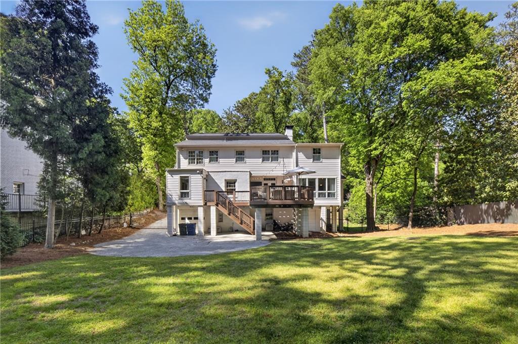 755 Greenview Avenue Northeast Atlanta, GA 30305 - Photo 28 of 28 a view of a house with pool and sitting area