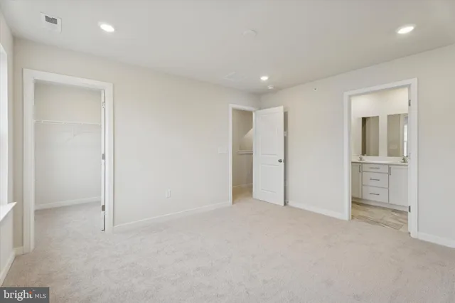 a view of empty room