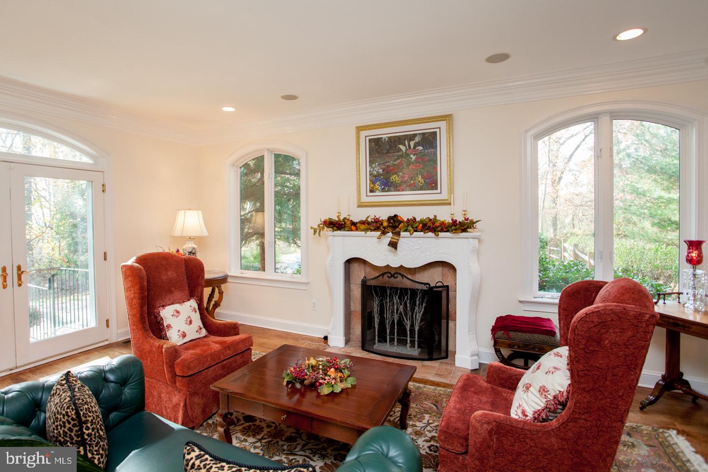 6012 Lower Mountain Road New Hope, PA 18938 - Photo 12 of 37 Family Room with Wood Burning Fireplace-Gas Insert