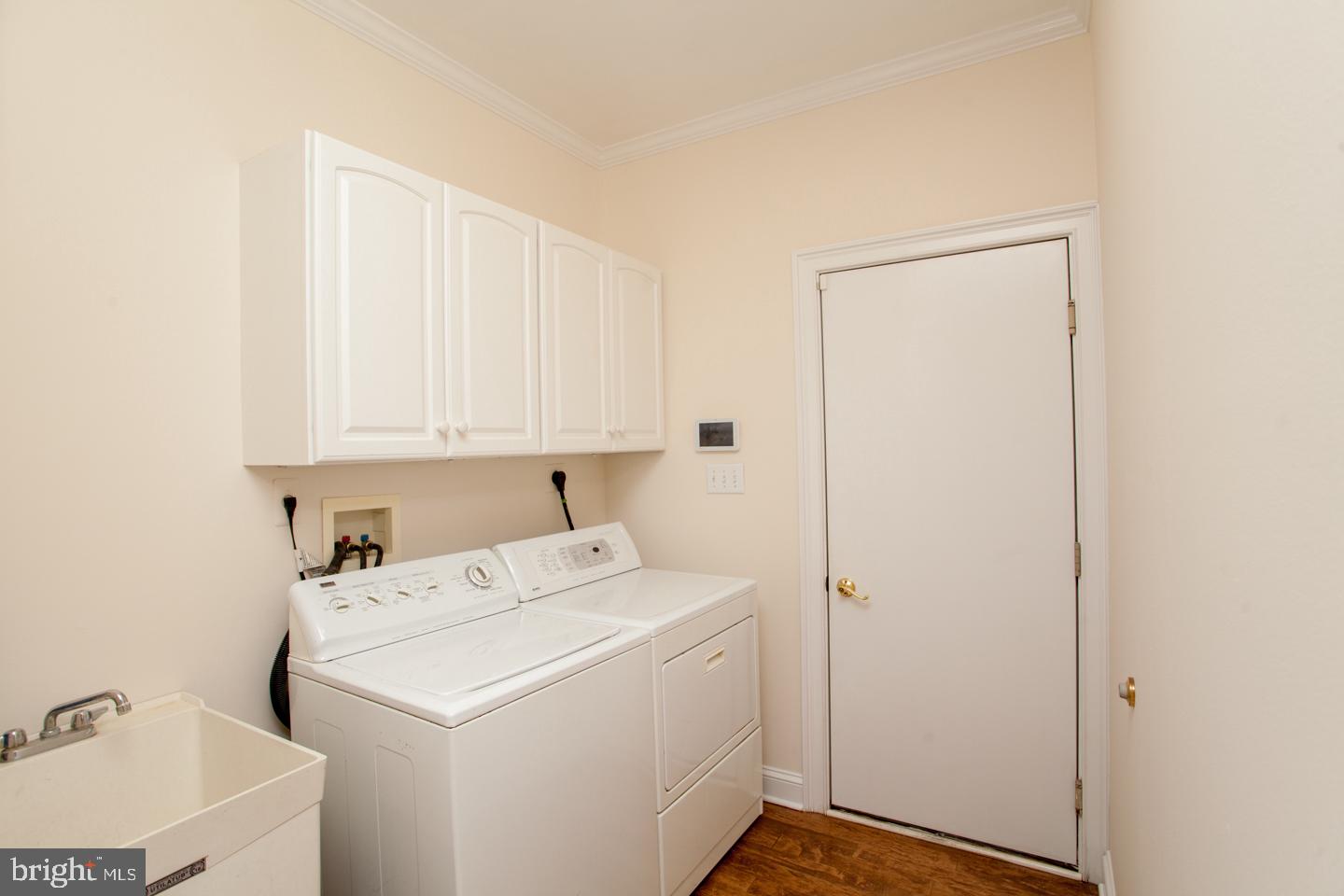 6012 Lower Mountain Road New Hope, PA 18938 - Photo 22 of 37 Laundry Room And Garage Door