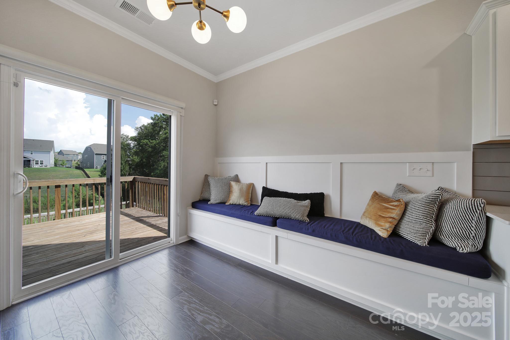 17237 Rider Wood Lane Charlotte, NC 28278 - Photo 11 of 43 a bedroom with furniture and a large window