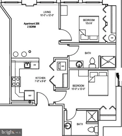 $2,075 | 4368 Cresson Street, Unit 206, Philadelphia, PA 19127
