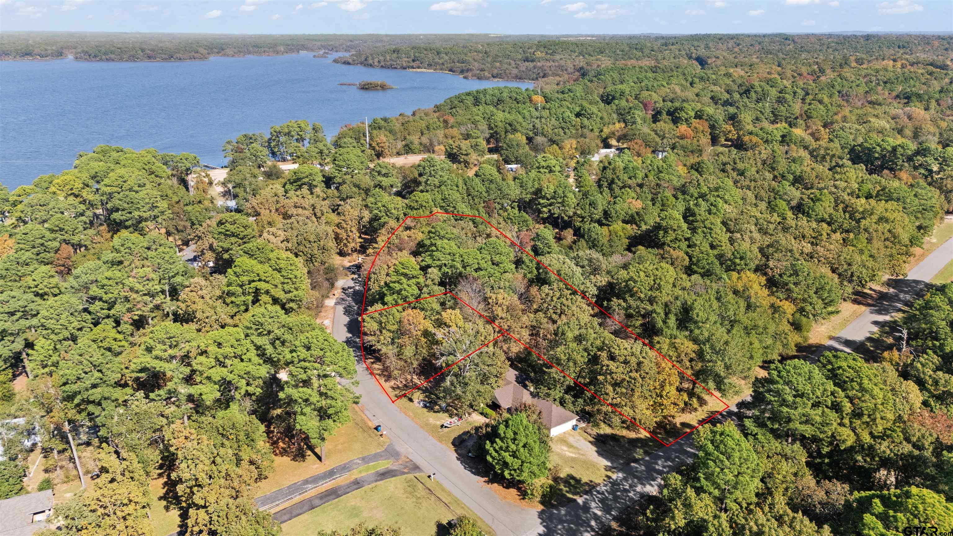 Tbd Hickory Trail Flint, TX 75762 - Photo 2 of 15 an aerial view of a houses with a yard