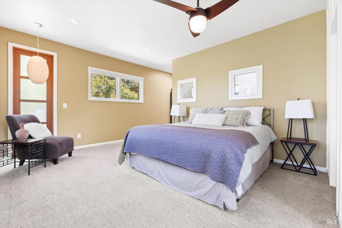 4820 Bennett Valley Road Santa Rosa, CA 95404 - Photo 20 of 65 Main house primary suite/bedroom #2