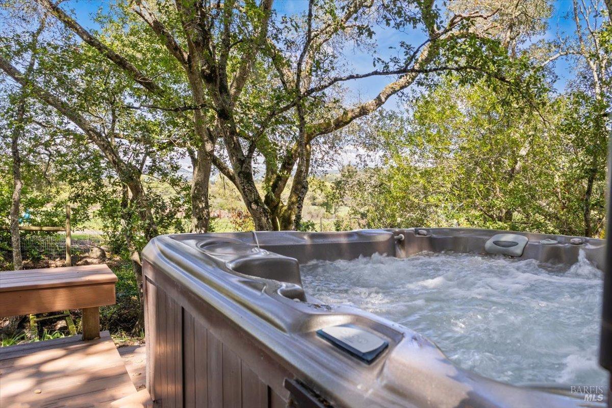 4820 Bennett Valley Road Santa Rosa, CA 95404 - Photo 30 of 65 Hot tub